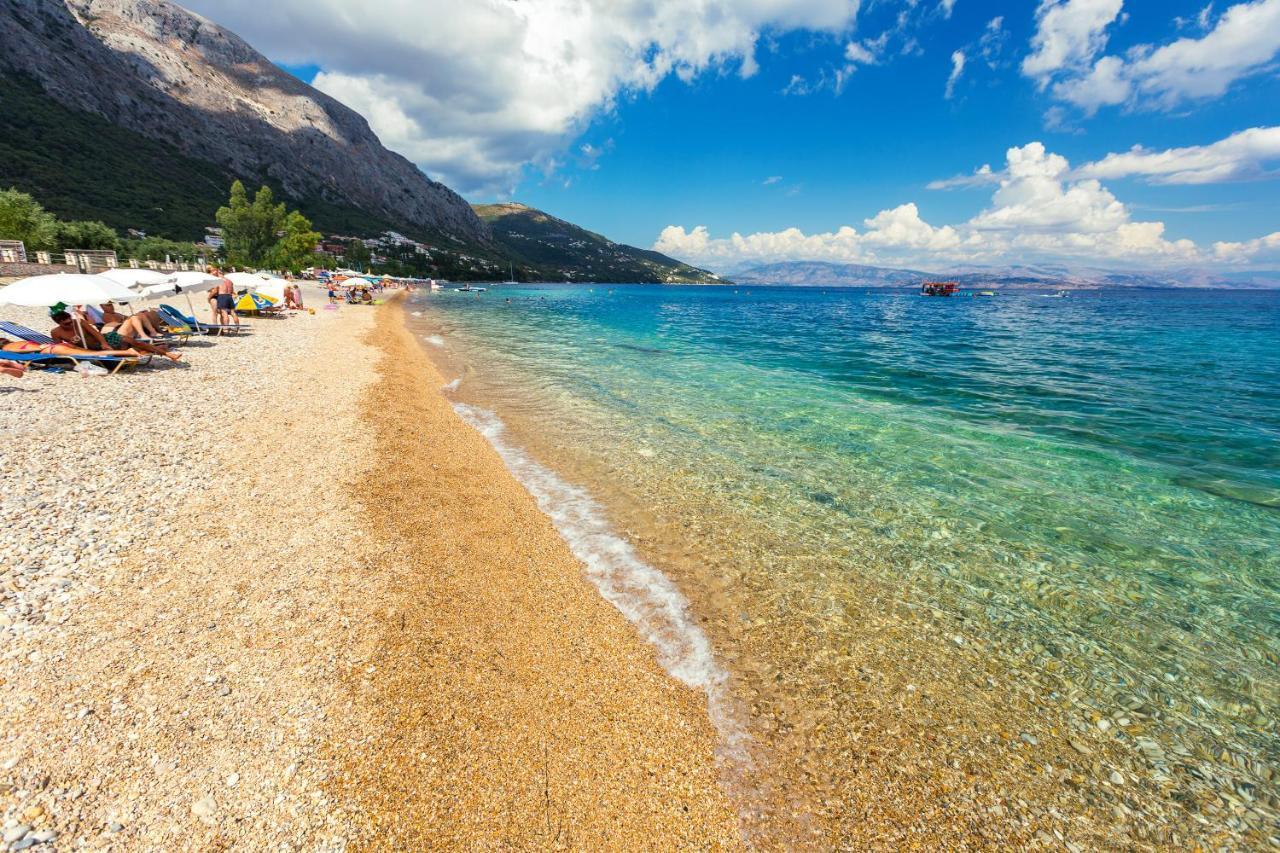 Jackie On The Beach Corfu Retreat บาร์บาตี ภายนอก รูปภาพ